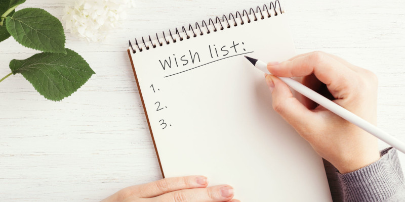 Příklad obrázku seznamu přání